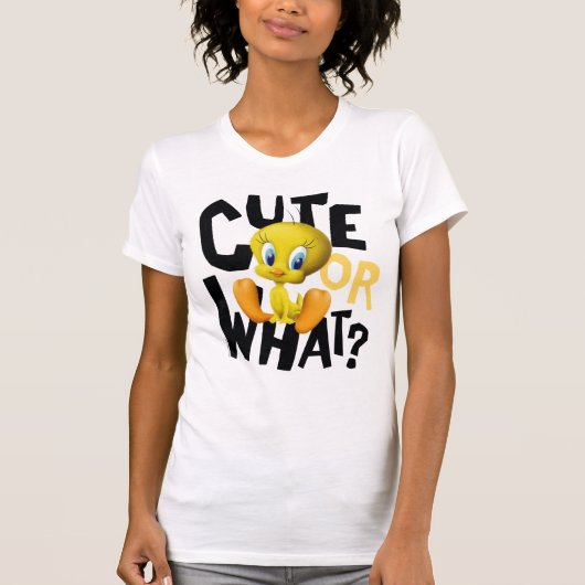 TWEETY™ - Cute or What? T-shirt (Voorkant)