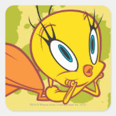 TWEETY™ Dagdromen Vierkante Sticker (Voorkant)