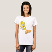Tweety Dee-lightful Beats Pose 3 T-shirt (Voorkant volledig)