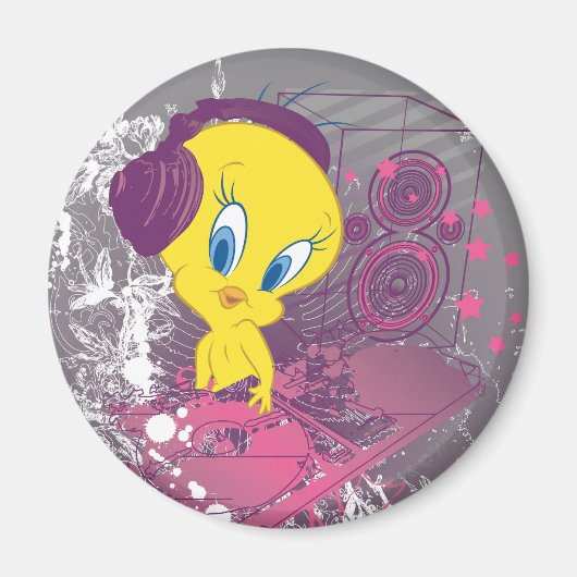 TWEETY™ Djing Magneet (Voorkant)