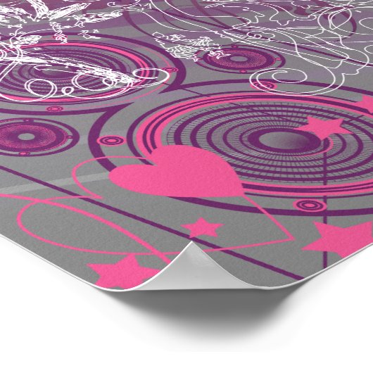 TWEETY™ Djing Poster (Hoek)