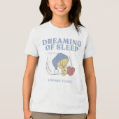 TWEETY™ Dreaming of Sleep Tri-Blend Shirt (Voorkant)