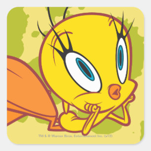 TWEETY™ Dromerig Vierkante Sticker