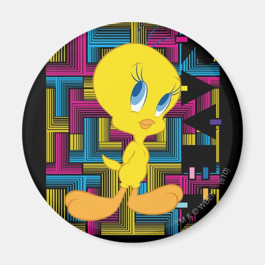 Tweety Electronic Color Magneet (Voorkant)