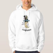 TWEETY™- en SYLVESTER™-surfriezen Hoodie (Voorkant)