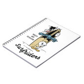 TWEETY™- en SYLVESTER™-surfriezen Notitieboek (Linkerzijde)