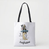 TWEETY™- en SYLVESTER™-surfriezen Tote Bag (Voorkant)