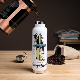 TWEETY™- en SYLVESTER™-surfriezen Waterfles