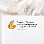 TWEETY™ en Vlinder Etiket (Insitu)