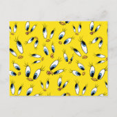 TWEETY™ Face Pattern Briefkaart (Voorkant)