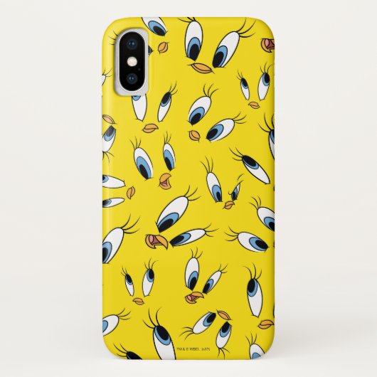 TWEETY™ Face Pattern Case-Mate iPhone Case (Achterkant)