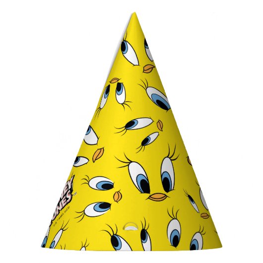 TWEETY™ Face Pattern Feesthoedjes (Links)