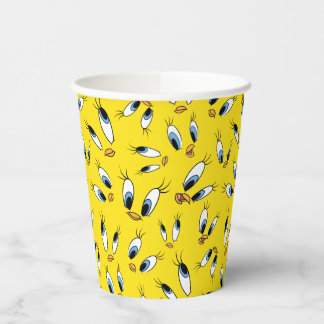 TWEETY™ Face Pattern Papieren Bekers