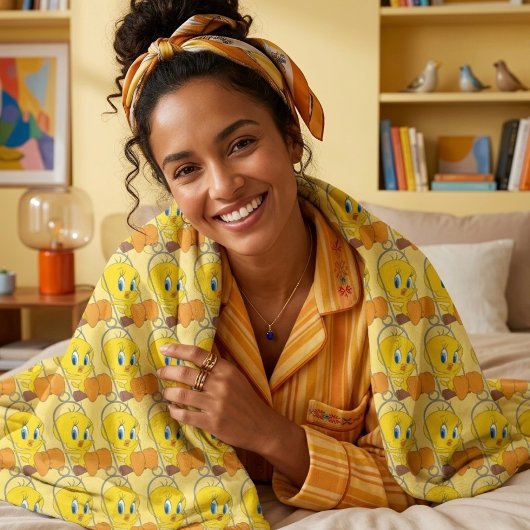 Tweety Fleece Blanket Deken