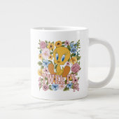 TWEETY™ Floral Embroidery Graphic Grote Koffiekop (Rechts)