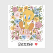 TWEETY™ Floral Embroidery Graphic Sticker (Vel)