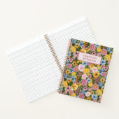 TWEETY™ Floral Embroidery Pattern Notitieboek (Binnen)
