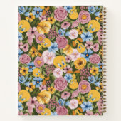 TWEETY™ Floral Embroidery Pattern Notitieboek (Achterkant)