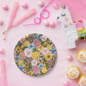 TWEETY™ Floral Embroidery Pattern Papieren Bordje (Feest)