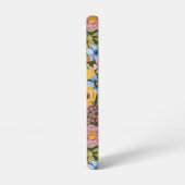 TWEETY™ Floral Embroidery Pattern Samsung Galaxy Hoesje (Linkerkant)