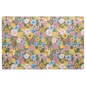 TWEETY™ Floral Embroidery Pattern Stof (Fat Quarter)