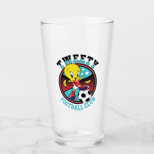 TWEETY™ Football Club Badge Glas (Voorkant)