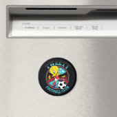 TWEETY™ Football Club Badge Magneet (Insitu (Vaatwasser))