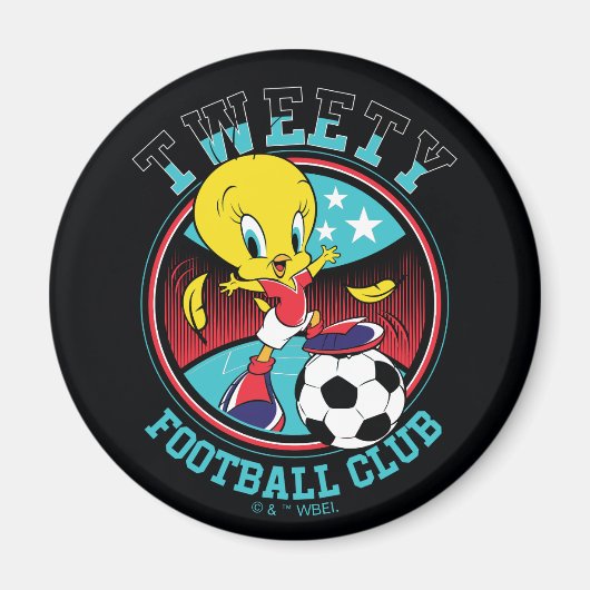 TWEETY™ Football Club Badge Magneet (Voorkant)