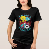 TWEETY™ Football Club Badge Tri-Blend Shirt (Voorkant)