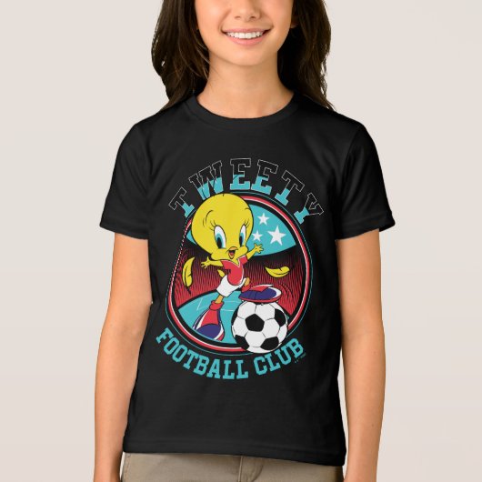 TWEETY™ Football Club Badge Tri-Blend Shirt (Voorkant)