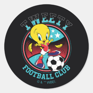 TWEETY™ Football Club-embleem Ronde Sticker