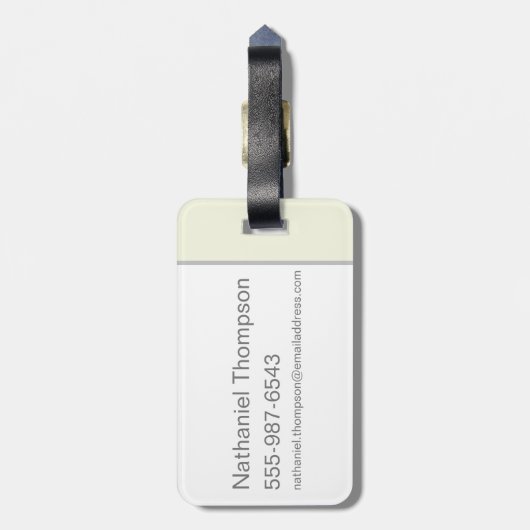 TWEETY™ | Gemakkelijk maken Bagagelabel (Achterkant verticaal)