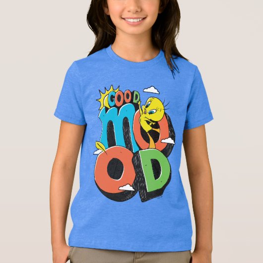 TWEETY™ Goede stemming Tri-Blend Shirt (Voorkant)