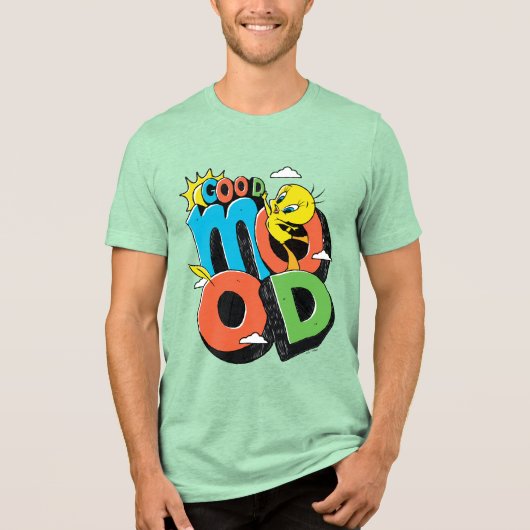 TWEETY™ Goede stemming Tri-Blend Shirt (Voorkant)