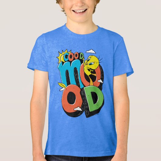 TWEETY™ Good Mood Tri-Blend Shirt (Voorkant)
