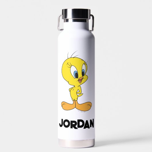Tweety Haha | Jouw namen toevoegen Waterfles (Voorkant)