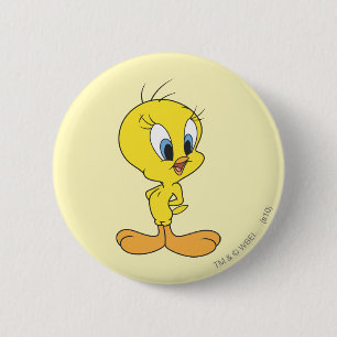 Tweety Haha Ronde Button 5,7 Cm