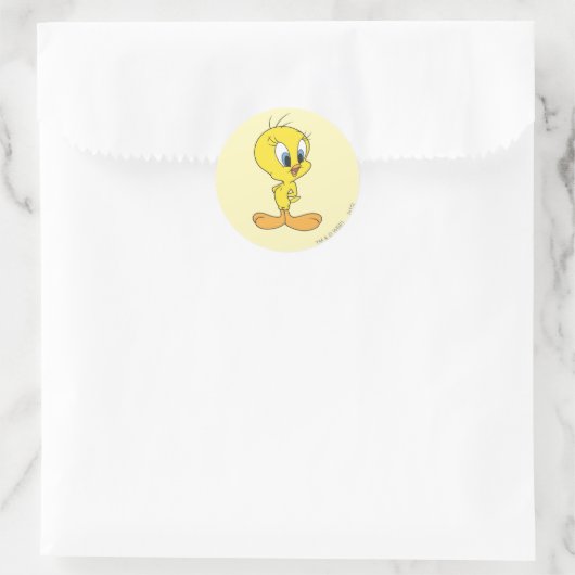 TWEETY™ Haha Ronde Sticker (Tas)