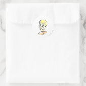 TWEETY™ - Hand gedaan Ronde Sticker (Tas)