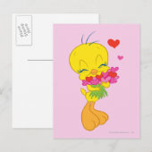 TWEETY™ Harten Briefkaart (Voorkant / Achterkant)