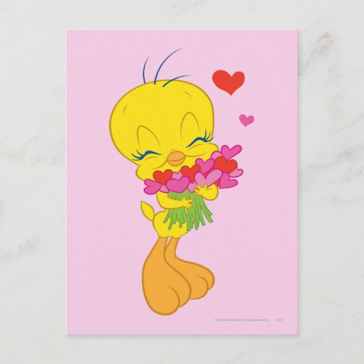 TWEETY™ Harten Briefkaart (Voorkant)