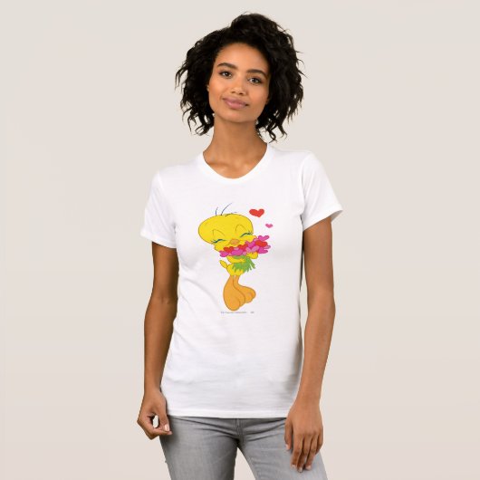TWEETY™ Harten T-shirt (Voorkant volledig)