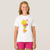 TWEETY™ Hartjes T-shirt (Voorkant volledig)