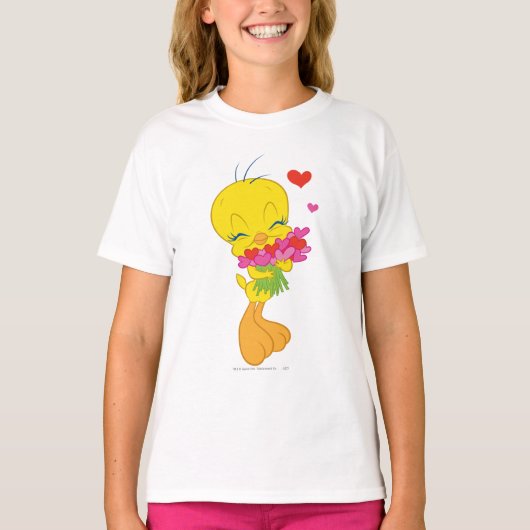TWEETY™ Hartjes T-shirt (Voorkant)