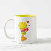 TWEETY™ Hartjes Tweekleurige Koffiemok (Links)