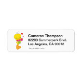 Tweety Hearts Etiket (Voorkant)