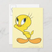 TWEETY™ Hmm Briefkaart (Voorkant / Achterkant)