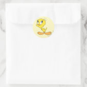 TWEETY™ Hmm Ronde Sticker (Tas)