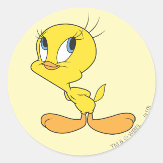 TWEETY™ Hmm Ronde Sticker