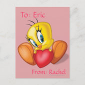 TWEETY™ Holding Heart Briefkaart (Voorkant)